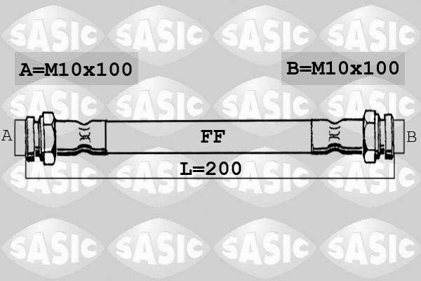 Sasic 6600034 - Jarruletku inparts.fi