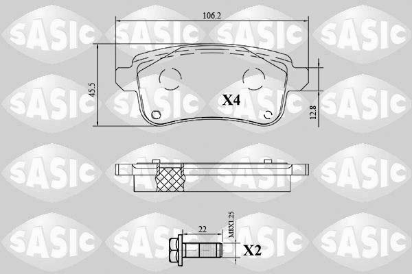 Sasic 6214049 - Jarrupala, levyjarru inparts.fi