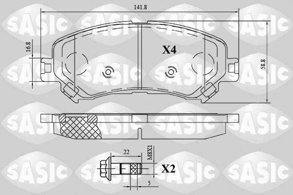 Sasic 6214045 - Jarrupala, levyjarru inparts.fi