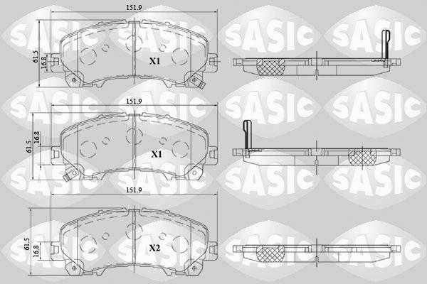 Sasic 6214040 - Jarrupala, levyjarru inparts.fi