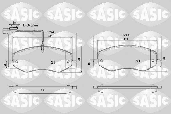 Sasic 6214042 - Jarrupala, levyjarru inparts.fi