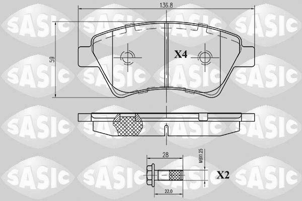 Sasic 6214006 - Jarrupala, levyjarru inparts.fi