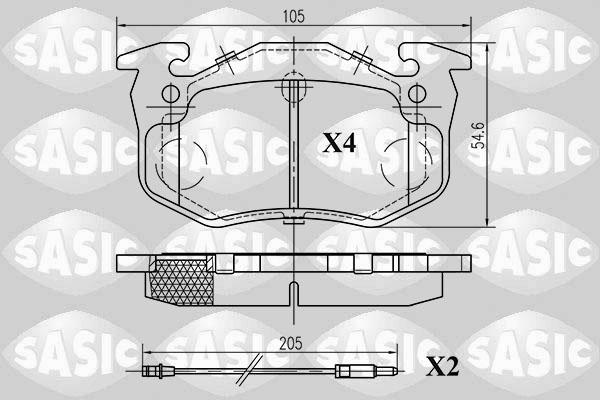 Sasic 6214001 - Jarrupala, levyjarru inparts.fi