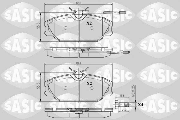 Sasic 6214002 - Jarrupala, levyjarru inparts.fi