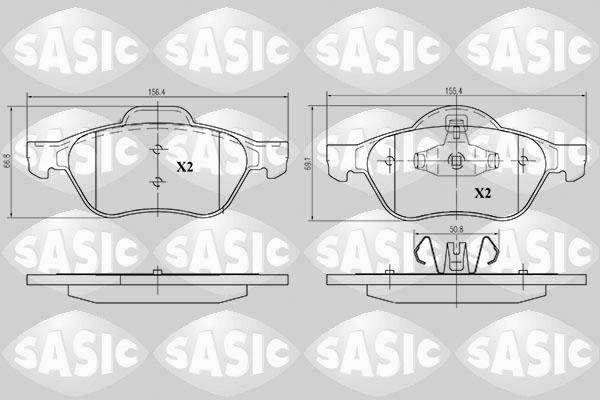 Sasic 6214019 - Jarrupala, levyjarru inparts.fi