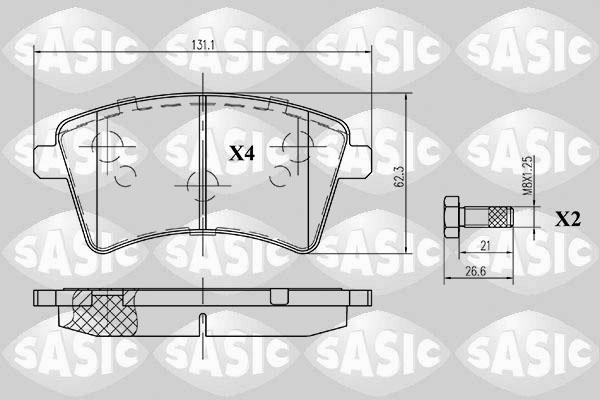 Sasic 6214016 - Jarrupala, levyjarru inparts.fi