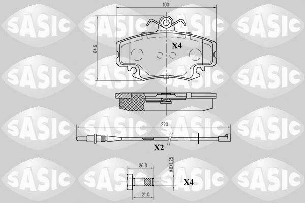 Sasic 6214010 - Jarrupala, levyjarru inparts.fi