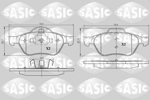 Sasic 6214018 - Jarrupala, levyjarru inparts.fi