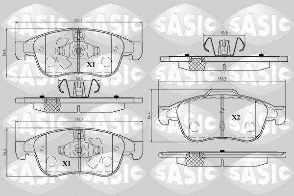 Sasic 6214017 - Jarrupala, levyjarru inparts.fi