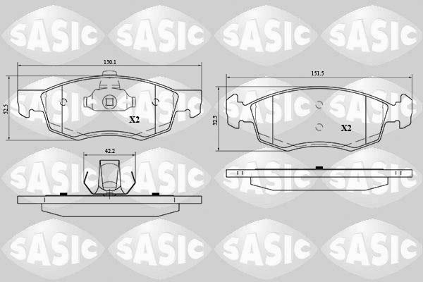 Sasic 6214030 - Jarrupala, levyjarru inparts.fi