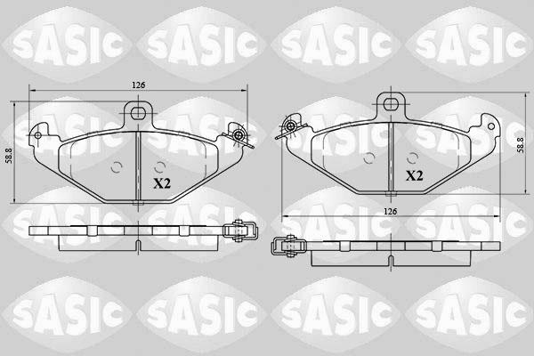 Sasic 6214031 - Jarrupala, levyjarru inparts.fi