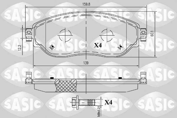 Sasic 6214038 - Jarrupala, levyjarru inparts.fi