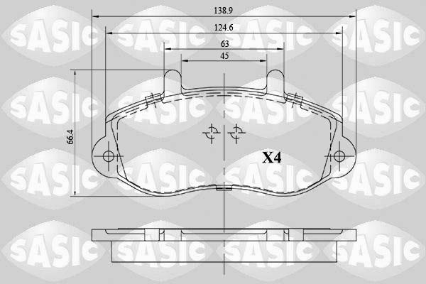 Sasic 6214033 - Jarrupala, levyjarru inparts.fi