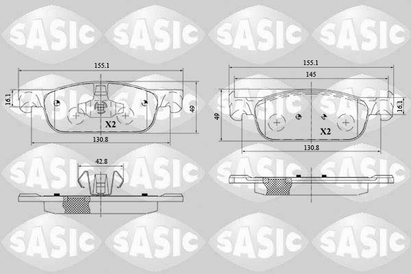 Sasic 6214037 - Jarrupala, levyjarru inparts.fi