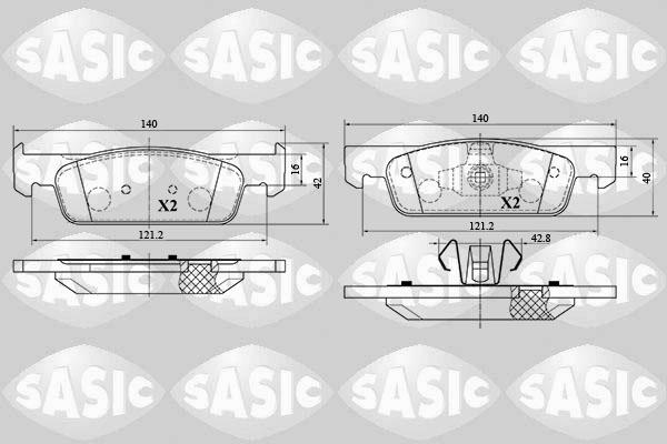 Sasic 6214029 - Jarrupala, levyjarru inparts.fi