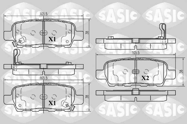 Sasic 6214025 - Jarrupala, levyjarru inparts.fi