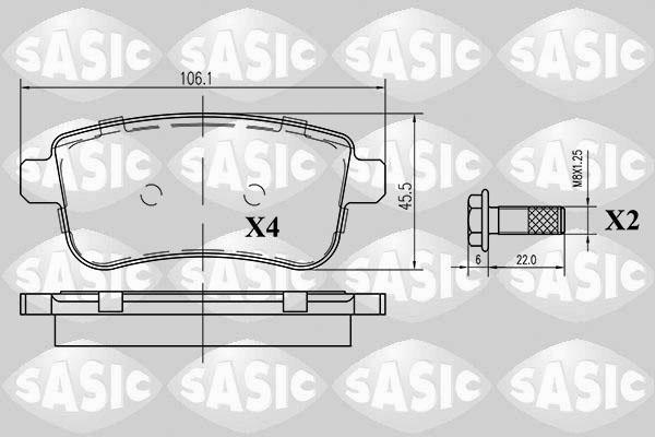 Sasic 6214023 - Jarrupala, levyjarru inparts.fi