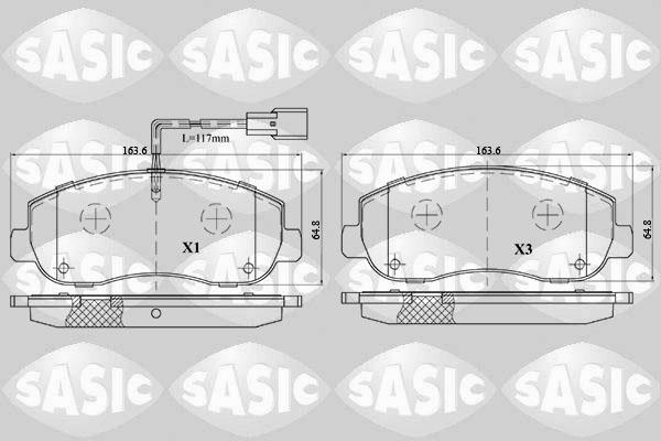 Sasic 6214022 - Jarrupala, levyjarru inparts.fi