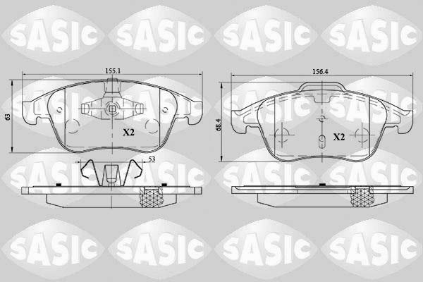 Sasic 6214027 - Jarrupala, levyjarru inparts.fi