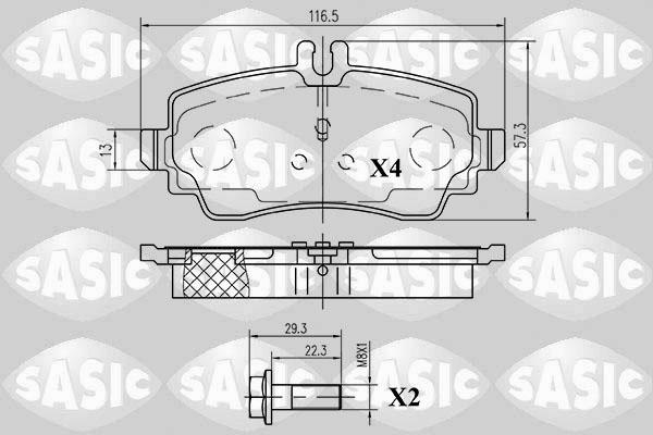 Sasic 6216044 - Jarrupala, levyjarru inparts.fi