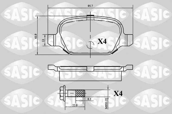 Sasic 6216043 - Jarrupala, levyjarru inparts.fi