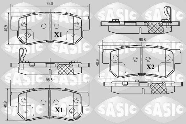 Sasic 6216050 - Jarrupala, levyjarru inparts.fi