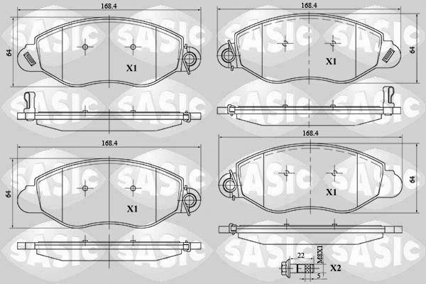 Sasic 6216058 - Jarrupala, levyjarru inparts.fi