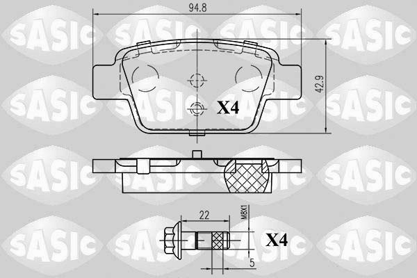 Sasic 6216065 - Jarrupala, levyjarru inparts.fi