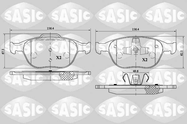 Sasic 6216068 - Jarrupala, levyjarru inparts.fi