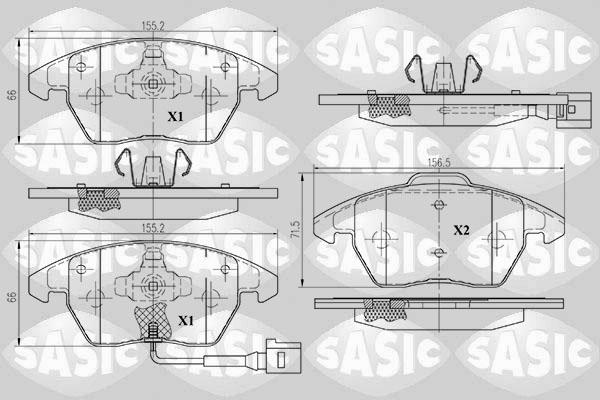 Sasic 6216004 - Jarrupala, levyjarru inparts.fi