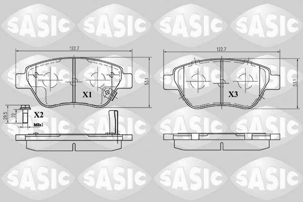 Sasic 6216005 - Jarrupala, levyjarru inparts.fi