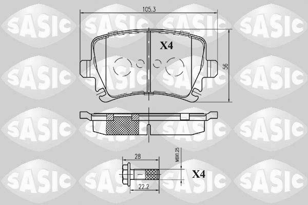 Sasic 6216003 - Jarrupala, levyjarru inparts.fi