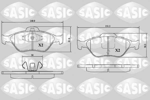 Sasic 6216007 - Jarrupala, levyjarru inparts.fi