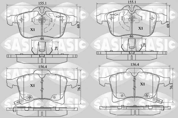 Sasic 6216014 - Jarrupala, levyjarru inparts.fi