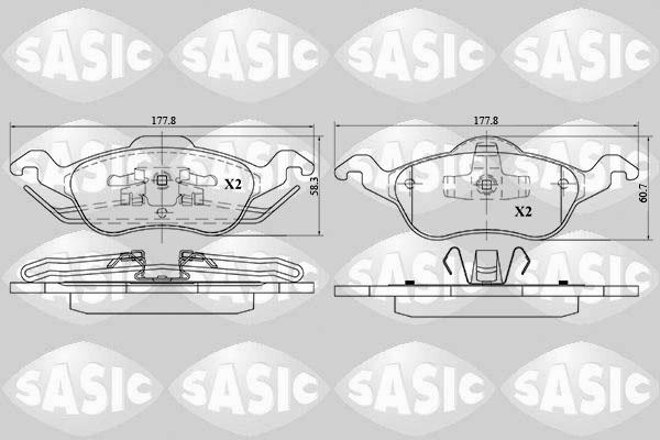 Sasic 6216018 - Jarrupala, levyjarru inparts.fi