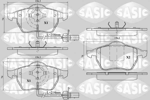 Sasic 6216013 - Jarrupala, levyjarru inparts.fi