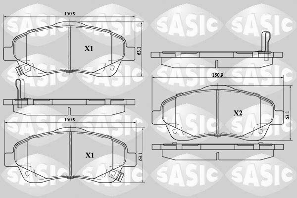 Sasic 6216017 - Jarrupala, levyjarru inparts.fi