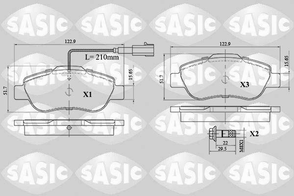 Sasic 6216085 - Jarrupala, levyjarru inparts.fi