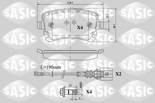 Sasic 6216088 - Jarrupala, levyjarru inparts.fi