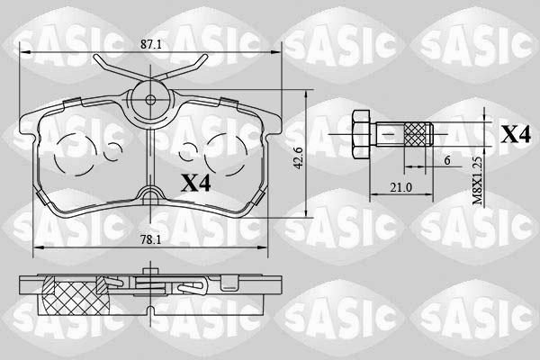 Sasic 6216083 - Jarrupala, levyjarru inparts.fi