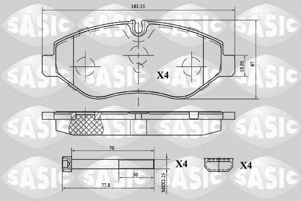 Sasic 6216039 - Jarrupala, levyjarru inparts.fi