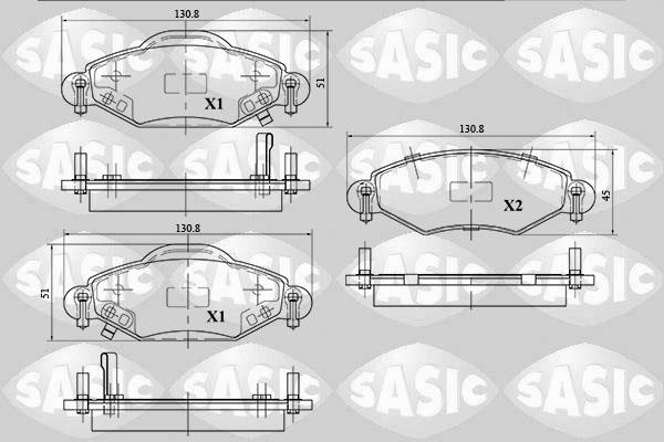 Sasic 6216035 - Jarrupala, levyjarru inparts.fi