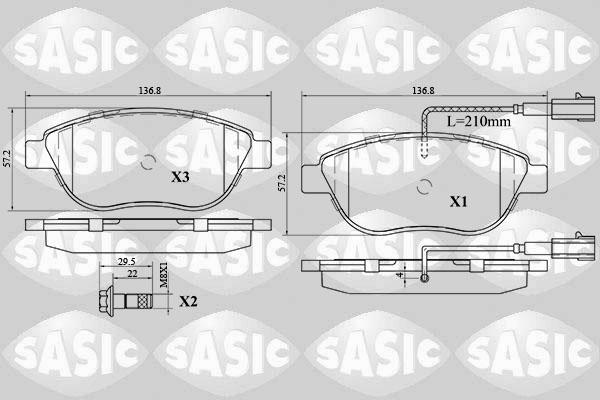 Sasic 6216030 - Jarrupala, levyjarru inparts.fi