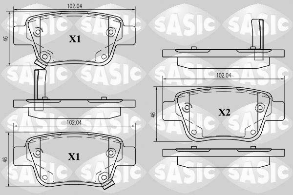 Sasic 6216037 - Jarrupala, levyjarru inparts.fi