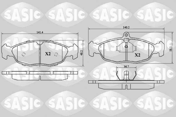 Sasic 6216029 - Jarrupala, levyjarru inparts.fi