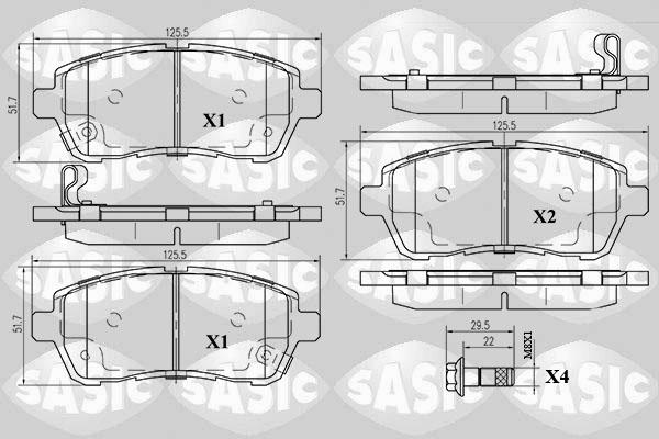 Sasic 6216025 - Jarrupala, levyjarru inparts.fi