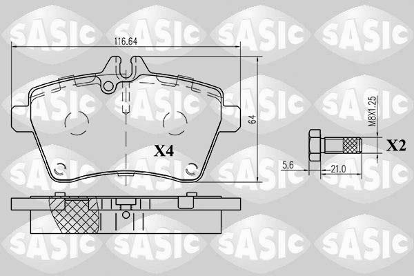 Sasic 6216020 - Jarrupala, levyjarru inparts.fi