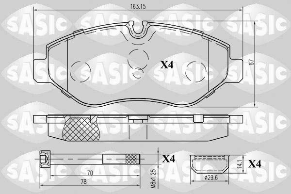 Sasic 6216022 - Jarrupala, levyjarru inparts.fi