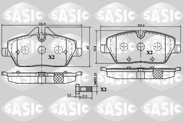 Sasic 6216027 - Jarrupala, levyjarru inparts.fi