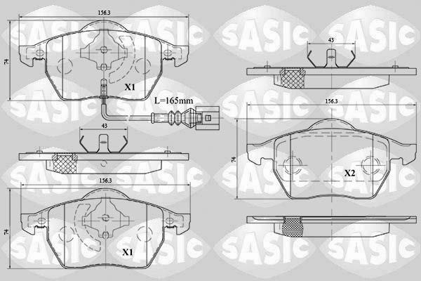 Sasic 6216079 - Jarrupala, levyjarru inparts.fi